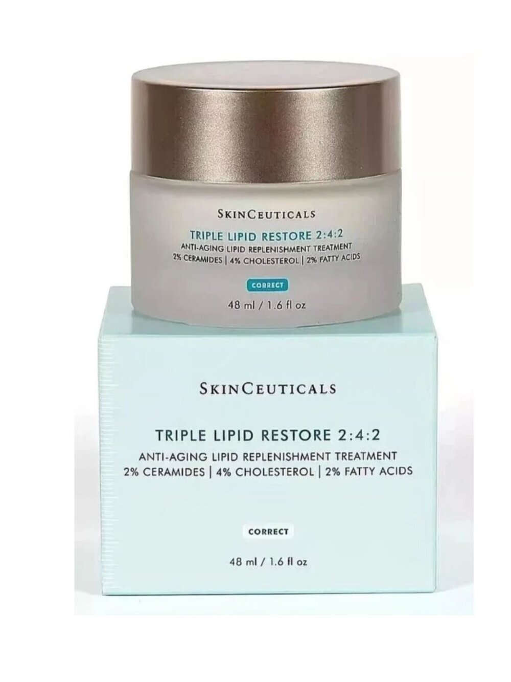 SkinCeuticals Triple Lipid Restore 2:4:2 Face Cream 48mL 1.6oz New Sealed!!